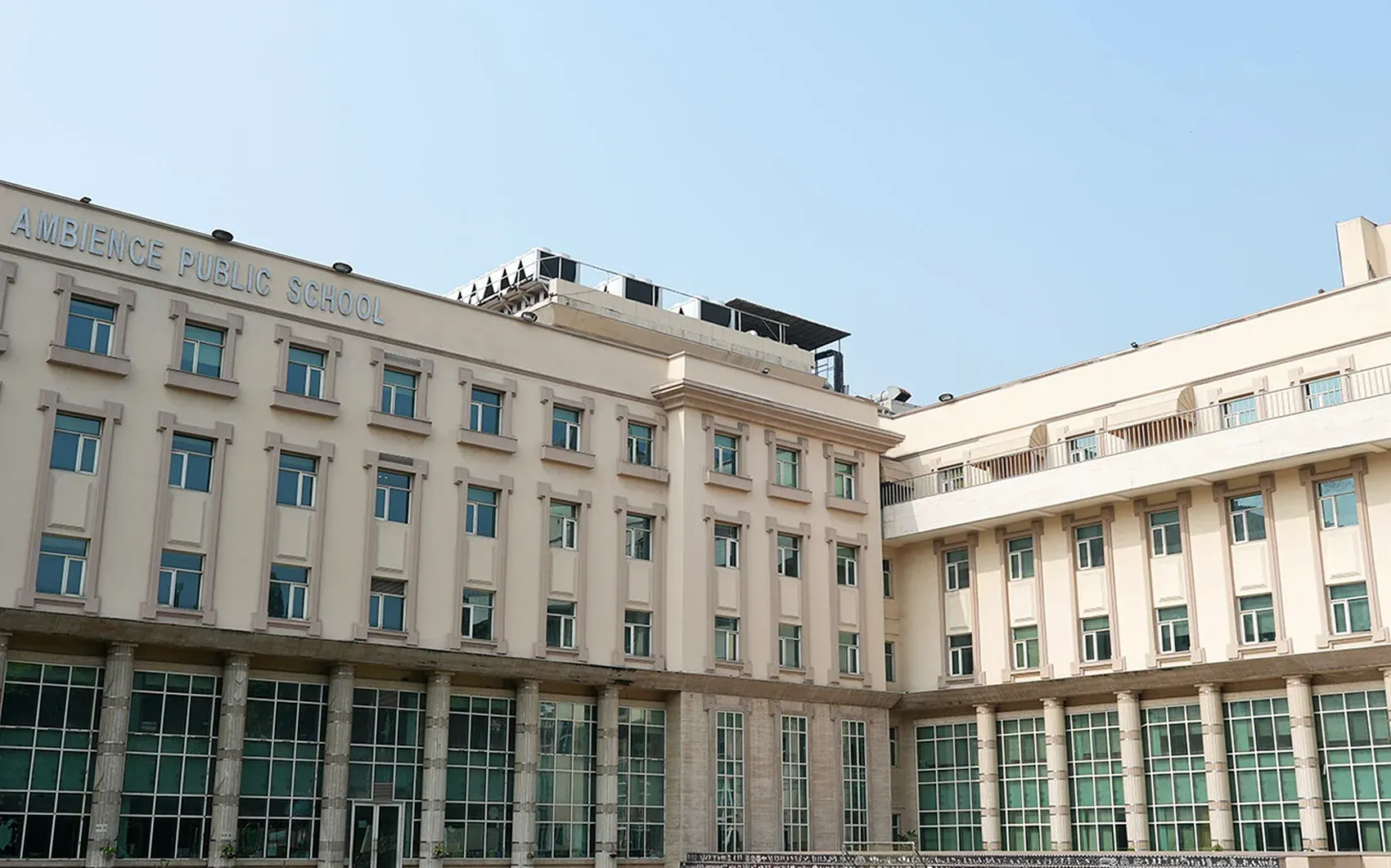 The Ambience Public School building