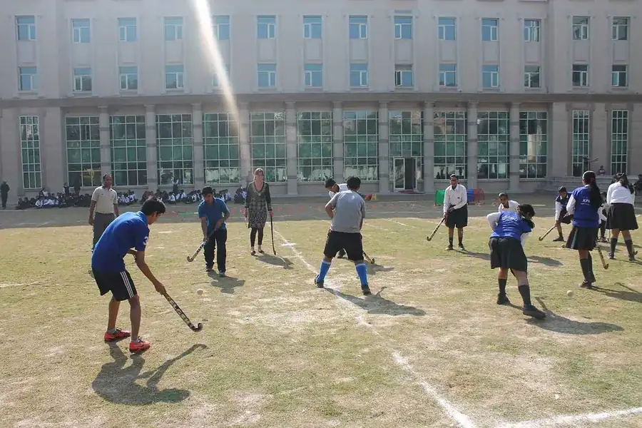 Hockey practice